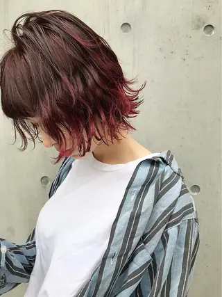 ショート カラー コジマ ダイスケのヘアスタイル