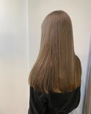 ロング カラー ヘアアレンジ Nancy所属・束感まつげ❤︎ あみのマツエク・マツパデザイン
