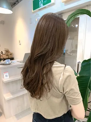 ロング カラー 前田 健太のヘアスタイル