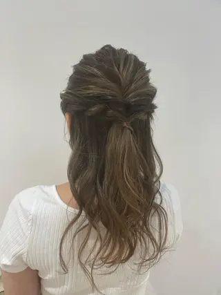 セミロング レイヤー/ハイトーン 🫧‪Erikaのヘアスタイル