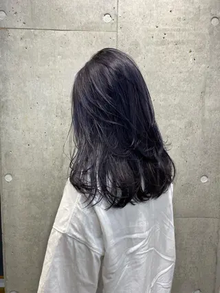 セミロング カラー 🤍柔らかhair 🤍Kazu 🐩のヘアスタイル