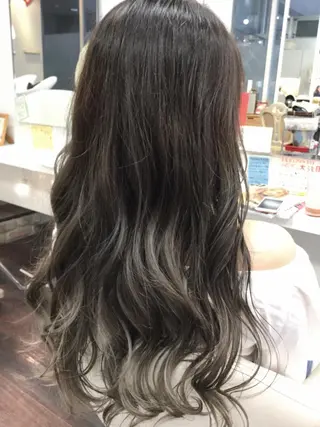 ミディアム カラー 加藤 直樹のヘアスタイル