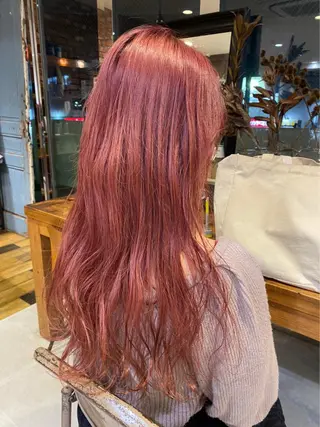 ロング カラー bococa りんのヘアスタイル