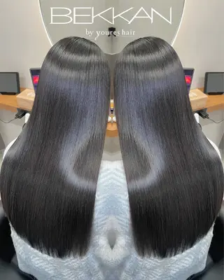 ロング カラー BEKKAN by  youres hair所属・当日予約OK⭕️ 佐藤太一のヘアスタイル