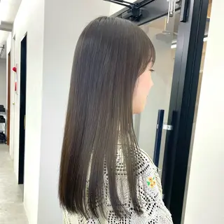 ロング カラー 大人可愛い/透明感 カラー🐰RINAのヘアスタイル
