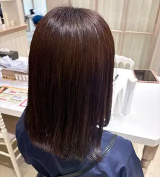 カラー つちだ ゆうひ / 暗髪カラー⟡.·のヘアスタイル