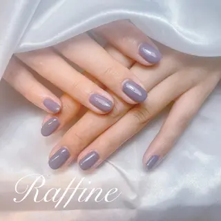ネイル RAFFINE 月🦋🩵のネイルデザイン