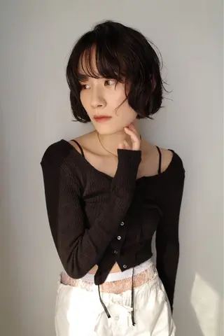 ショート 名古屋レイヤーカット /なつみのヘアスタイル