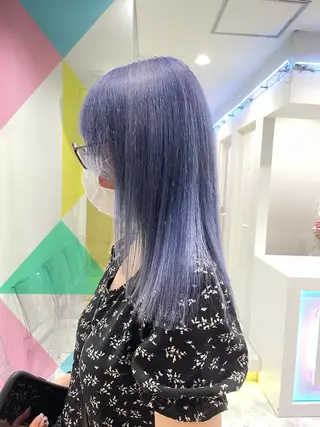 セミロング 渋谷/透明感カラー /半個室/こうめいのヘアスタイル