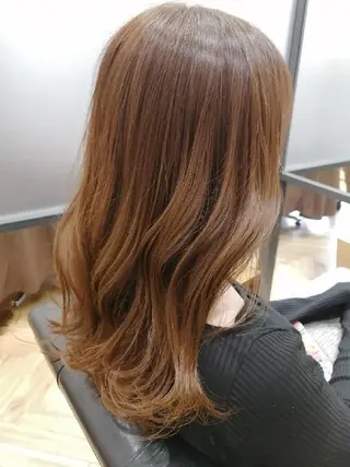 ロング カラー ✨METEO導入店✨ 髪質改善×縮毛矯正のヘアスタイル