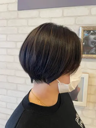 ショート 【髪質改善】 夏目結以のヘアスタイル