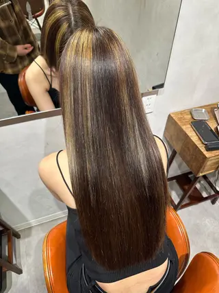 ロング 髪質改善lab.em.梅田店所属・大森 一慶のヘアスタイル