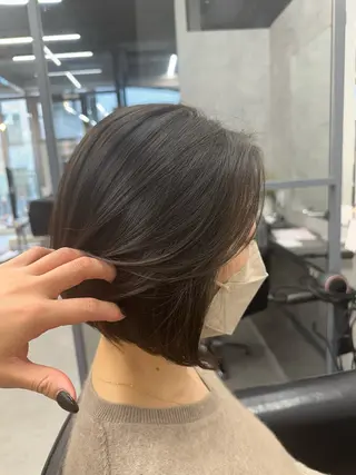 ショート Misora/ボブ/ レイヤー/艶カラーのヘアスタイル