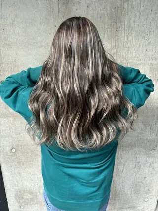 ロング 🌺KANA🇺🇸 海外トレンドヘアのヘアスタイル