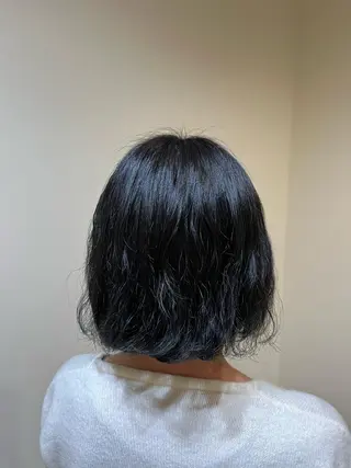 ミディアム カラー パーマ 🌷 SHIORIのヘアスタイル