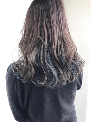 セミロング 小澤大輔 YOLO hairのヘアスタイル