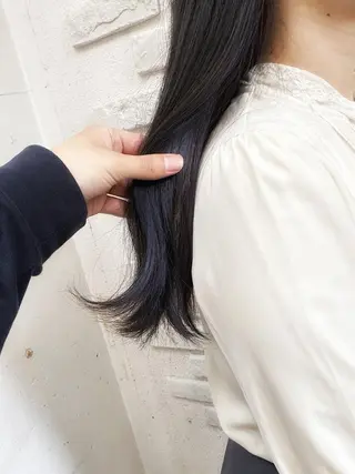 ロング カラー メンズパーマ 本多のヘアスタイル