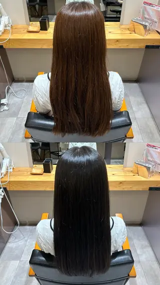 ロング カラー LIBERTA L+所属・前田 葵斗のヘアスタイル