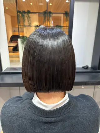 ショート noah rance  池袋所属・✨似合わせボブ✨ 縮毛矯正のヘアスタイル