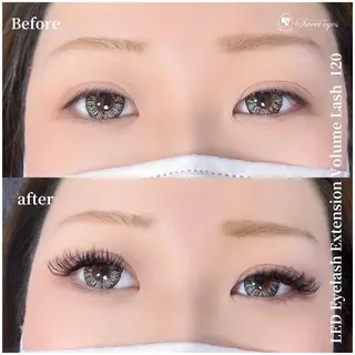 マツエク・マツパ Sweeteyes 金山店のマツエク・マツパデザイン