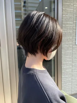ショート 新村 華奈絵のヘアスタイル