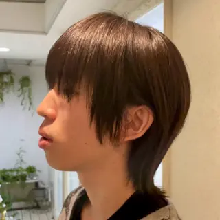 ミディアム カラー メンズ SHO 👻原宿 /艶カラーのヘアスタイル