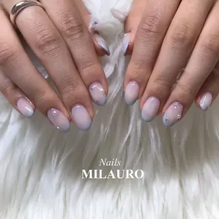 ネイル Nails MILAURO所属・MIYUKI /大人シンプルネイルのネイルデザイン