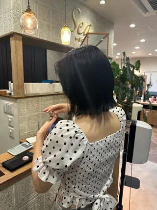 ショート sea by sion所属・山村 七那のヘアスタイル