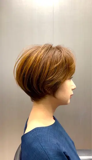 ショート HARUKI  MINATO Japan広島紙屋町店所属・hmj紙屋町店 脊戸智志のヘアスタイル