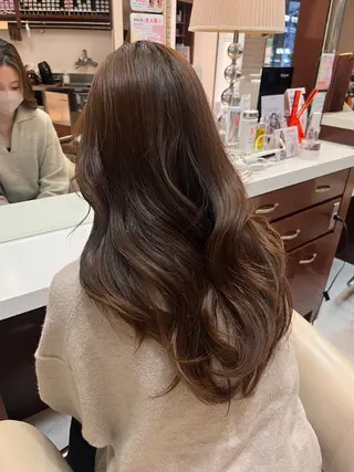 ロング LENAHC ist アベフミナのヘアスタイル