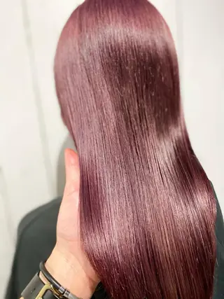 ミディアム カラー パーマ ヘアアレンジ RecheRche【池袋】所属・👑指名率No.1 👑坂口飛翔のヘアスタイル