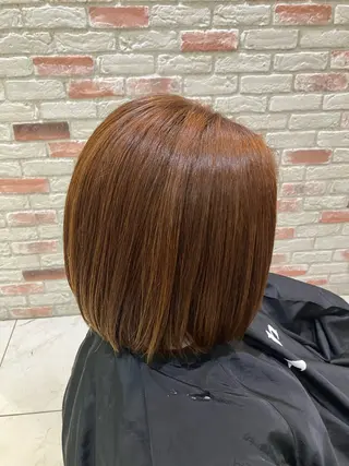 ミディアム カラー 🎃モデル🎃Ash 新杉田🎃山本のヘアスタイル