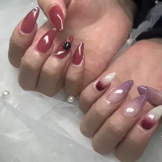 ネイル tener 🖤yua🖤のネイルデザイン