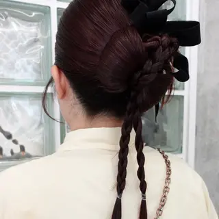 ロング ヘアアレンジ 🌐サトウ リョウ🌐のヘアスタイル