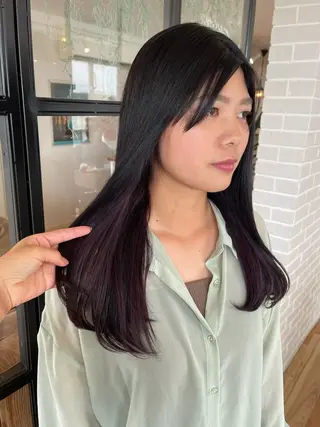 カラー LA BELLA所属・LA BELLA マリナのヘアスタイル