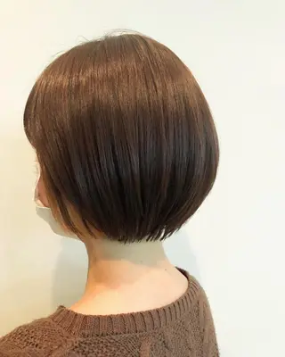 ショート ボブ×縮毛矯正 ryotaのヘアスタイル