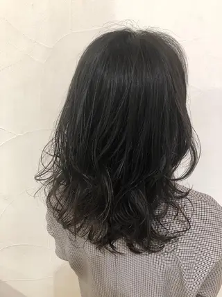 カラー RINA 🩵のヘアスタイル