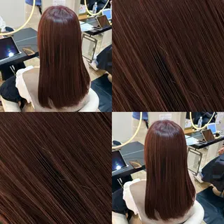 セミロング 🎀推し活カラー/ ピンクカラー/のののヘアスタイル