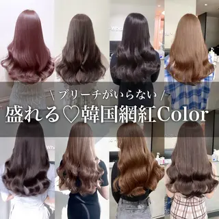 ロング 🎀MOENO🎀 韓国ヘア/ エクステのヘアスタイル