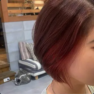 カラー Revie  hair所属・Hiyori/透明感 矢場町/栄のヘアスタイル