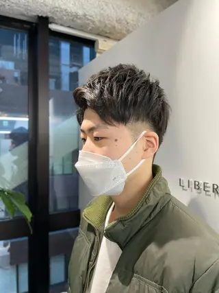 ショート メンズ 銀座メンズカット/ 銀座メンズパーマ/のヘアスタイル