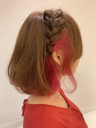 ミディアム カラー 🌸ROPE🌸 さとみのヘアスタイル