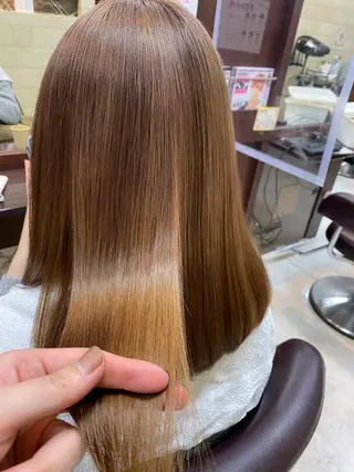 ミディアム カラー 美容室クラフト 成田店所属・滝沢 真希のヘアスタイル