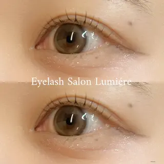 マツエク・マツパ Lumiére 鈴木咲良のマツエク・マツパデザイン