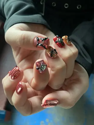 ネイル 大山 なつみのネイルデザイン