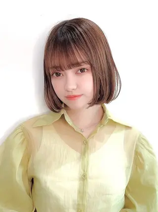 ショート JYUNESU  銀座所属・❕縮毛矯正モデル 募集中❕nanaのヘアスタイル