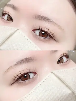 マツエク・マツパ まつげ家Kurun渋谷店所属・まつげ家Kurun momoe🎀のマツエク・マツパデザイン