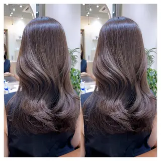 ロング カラー 村山 茉衣のヘアスタイル