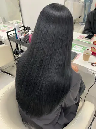 ロング カラー AITOKYO Ｓ渋谷所属・渋谷/透明感カラー/ 歩夢のヘアスタイル