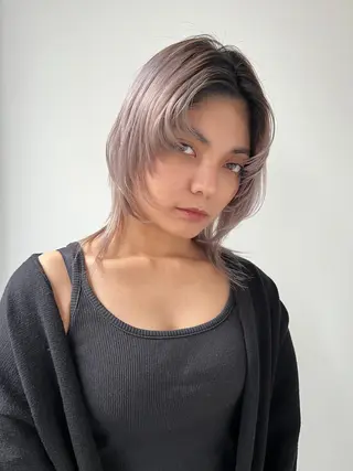 ミディアム カラー レイヤー,ボブ / 彩未のヘアスタイル